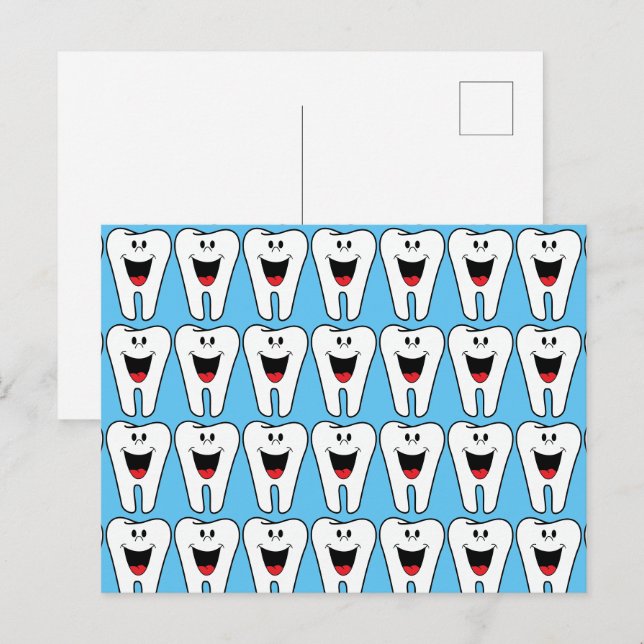 Carte Postale Bonne dent (Devant / Derrière)