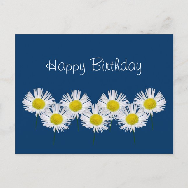 Carte Postale Bonne fête d'anniversaire (Devant)