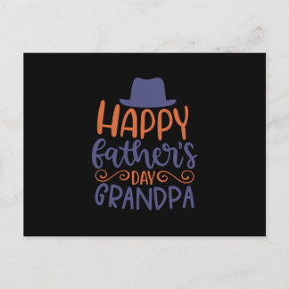 Carte Postale Bonne Fête des pères grand-père