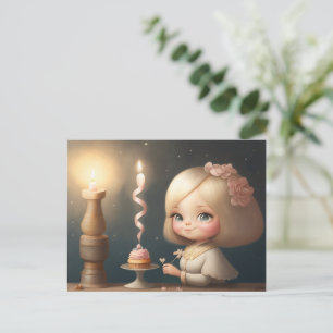 Carte Postale Bonne fille anniversaire 01