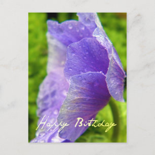 Carte Postale Bonne Fleur d'anniversaire