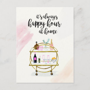Carte Postale Bonne heure à la maison I