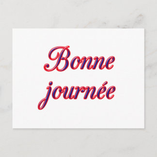 Carte postale Bonne journée