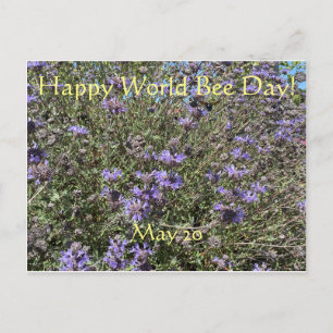 Carte Postale Bonne Journée mondiale de l'abeille !