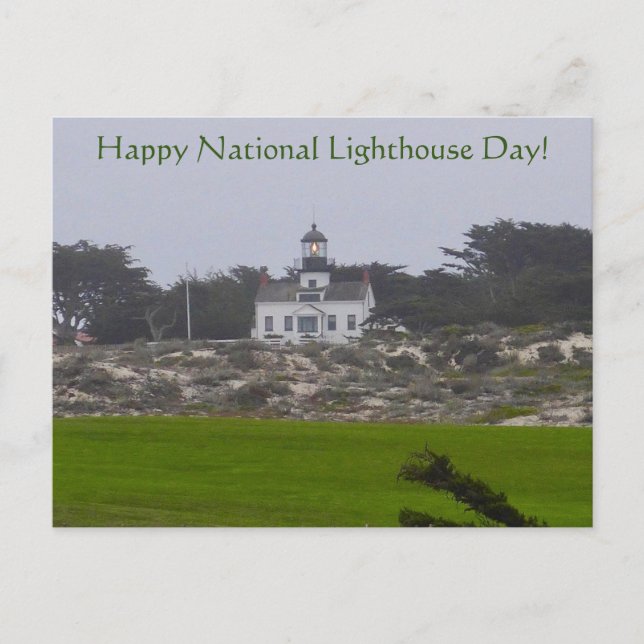 Carte Postale Bonne journée nationale du phare ! (Devant)