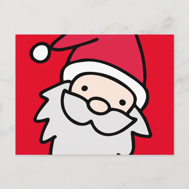 Carte Postale Bonne Père Noël (Devant)