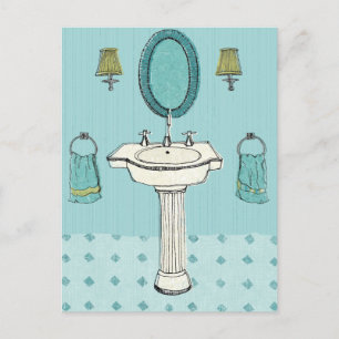 Carte Postale Bonne propreté amusant