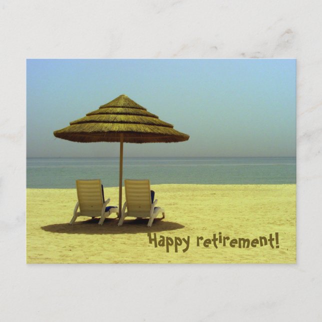 Carte Postale Bonne retraite ! (Devant)