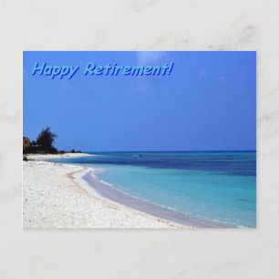 Carte Postale Bonne retraite - Océan Bleu