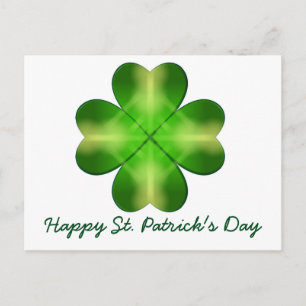 Carte Postale Bonne Saint Patrick et Bonne chance Personnalisée