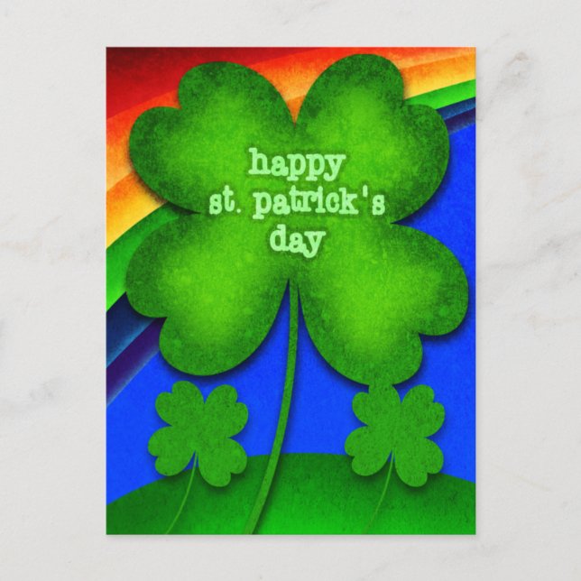 Carte Postale Bonne Saint Patrick's Day (Devant)