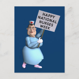 Carte Postale Bonne Semaine nationale des infirmières !