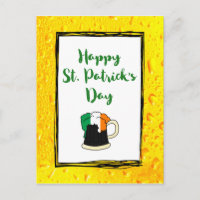 Bonne St. Patrick's - avec Irish Beer Mug