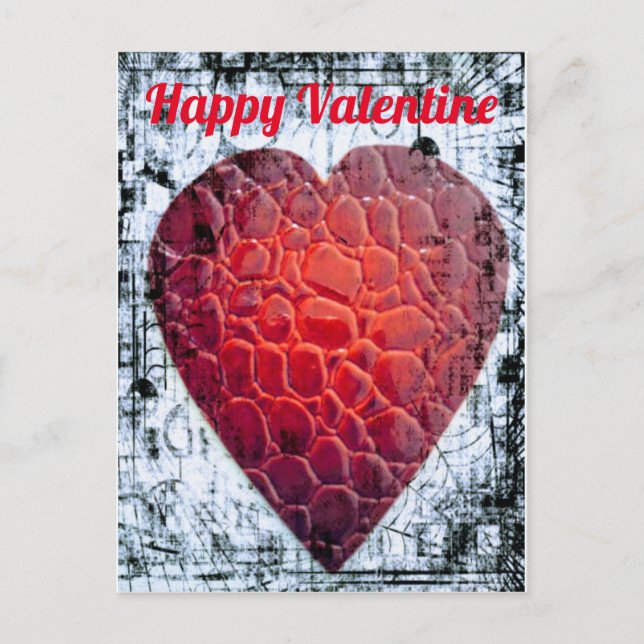 Carte Postale Bonne Valentine (Devant)