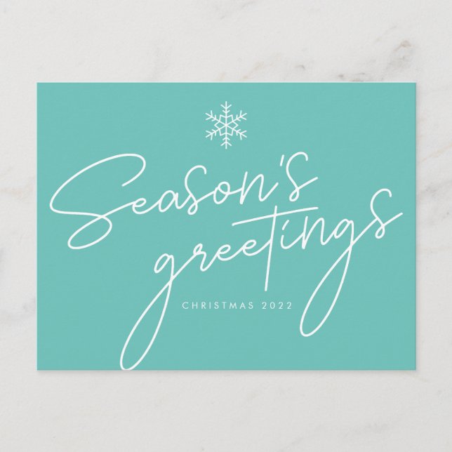 Carte Postale Bonnes Fêtes | Client Business Doctor (Devant)