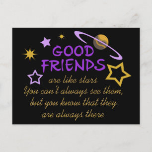 Carte Postale Bons amis