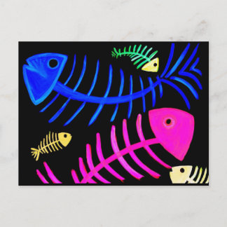 Carte Postale Bony Fish