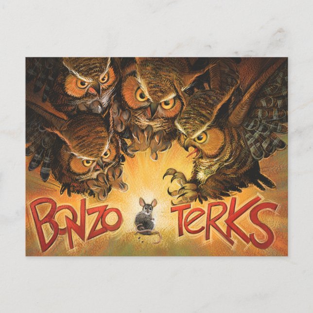 Carte postale Bonzo Terks (Devant)