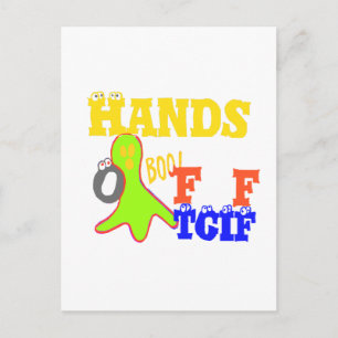 Carte Postale Boo d'or ! Fille TGIF Merci Dieu Son Vendredi Haku