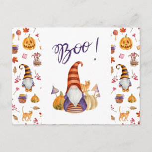Carte Postale Boo Halloween