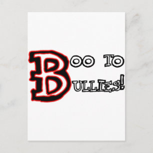 Carte Postale Boo to Bullies !