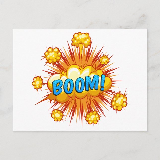 Carte Postale Boom (Devant)