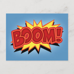 Carte Postale Boom !