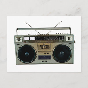 Carte Postale Boombox