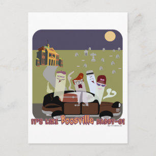 Carte Postale BoosVille Halloween
