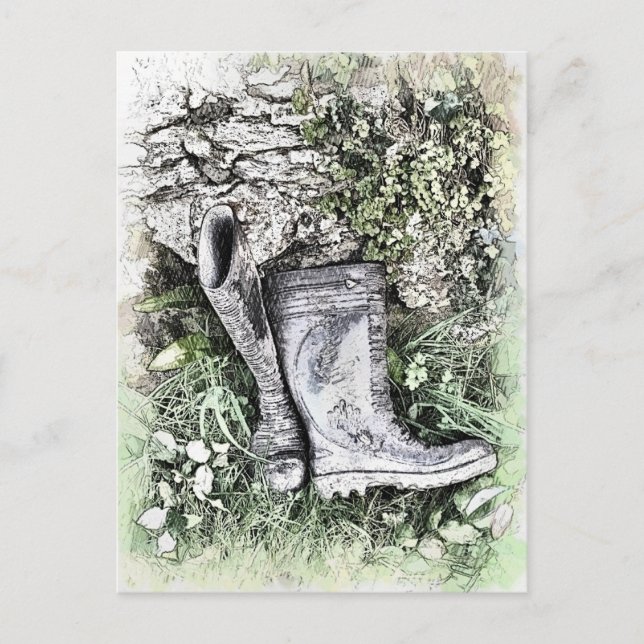 CARTE POSTALE BOOTS (Devant)