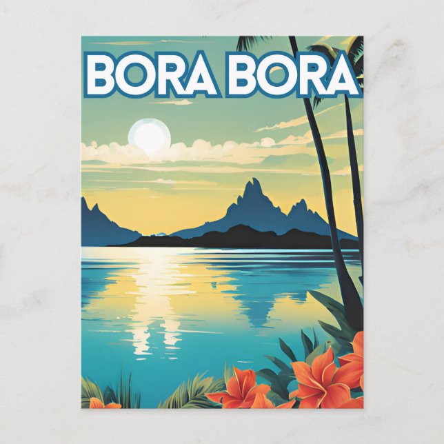Carte Postale Bora (Devant)