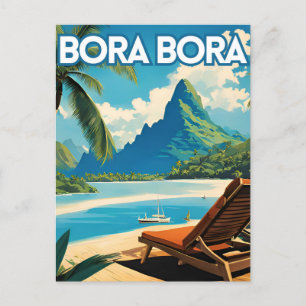Carte Postale Bora Bora