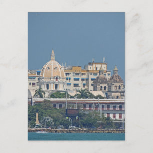 Carte Postale Bord de mer de Colombie-Carthagène