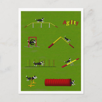 Carte Postale Bordure d'agilité