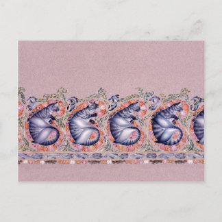 Carte Postale Bordure de Paisley