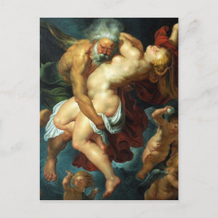 Carte Postale Boreas enlevant Oreithya - Rubens