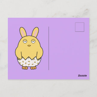 Carte Postale Bored Bunny Chick
