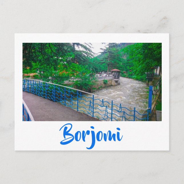 Carte Postale Borjomi Hot Springs Resort Georgia Caucuses (Devant)