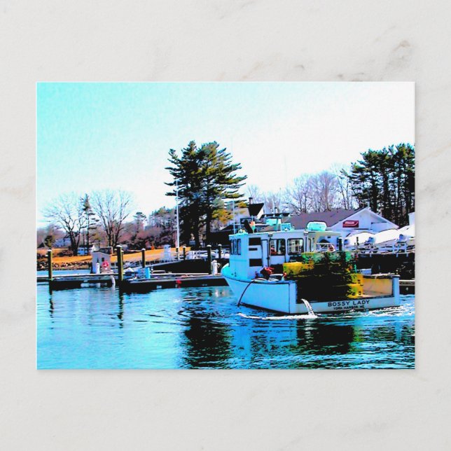 Carte postale Bossy Lady (Devant)