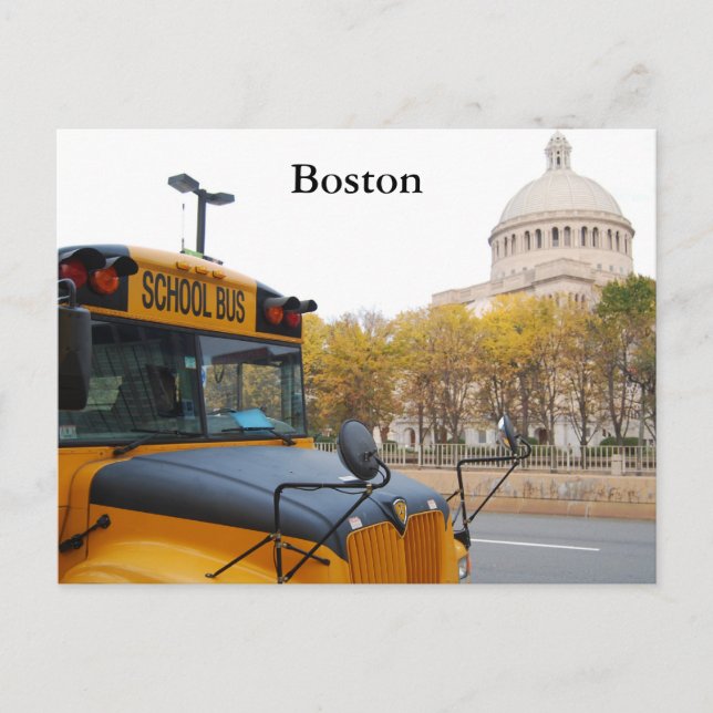 Carte postale Boston (Devant)