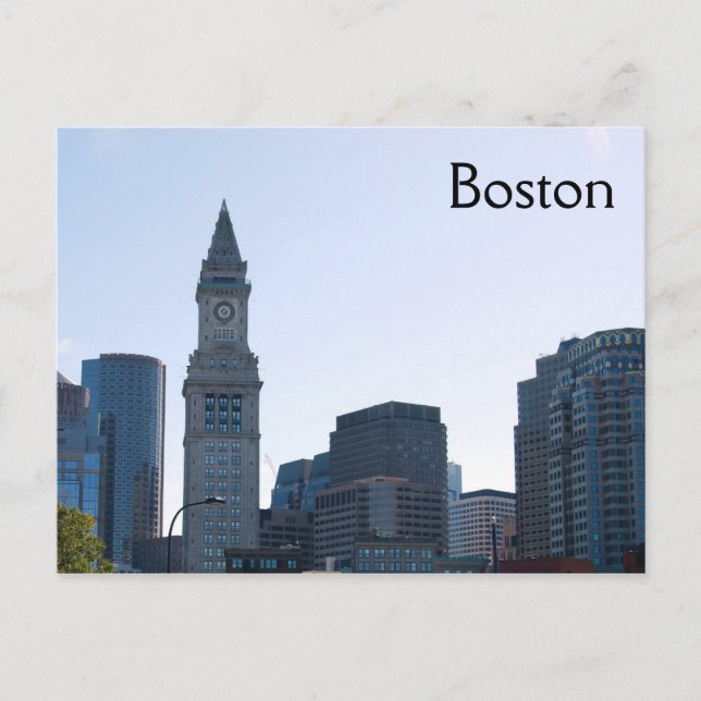 Carte Postale Boston (Devant)