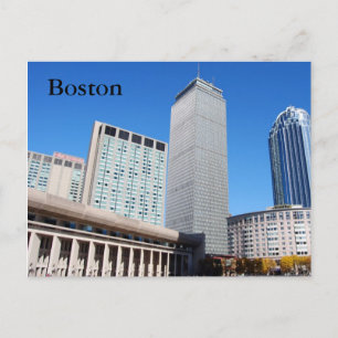 Carte Postale Boston