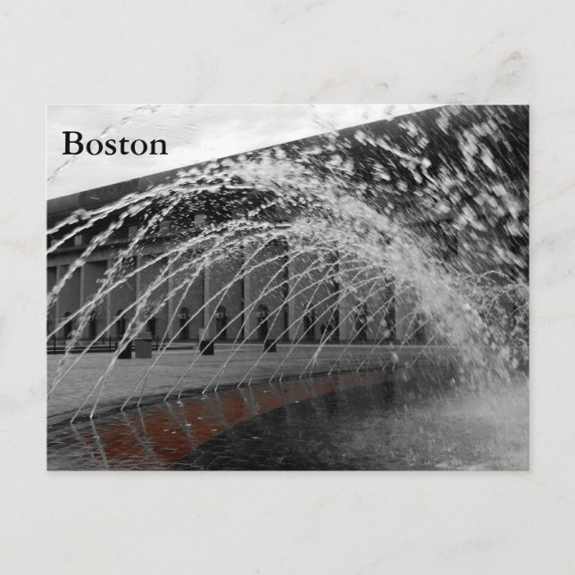 Carte postale Boston (Devant)