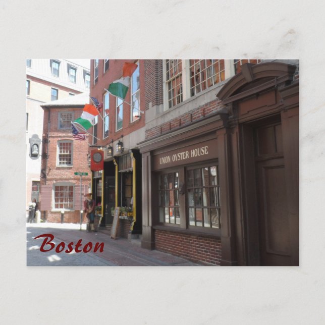 Carte Postale Boston (Devant)