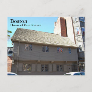 Carte Postale Boston