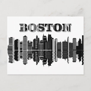 Carte Postale Boston