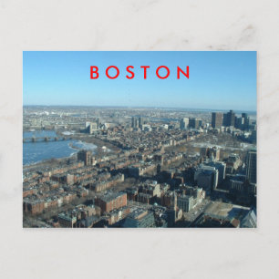 Carte Postale Boston