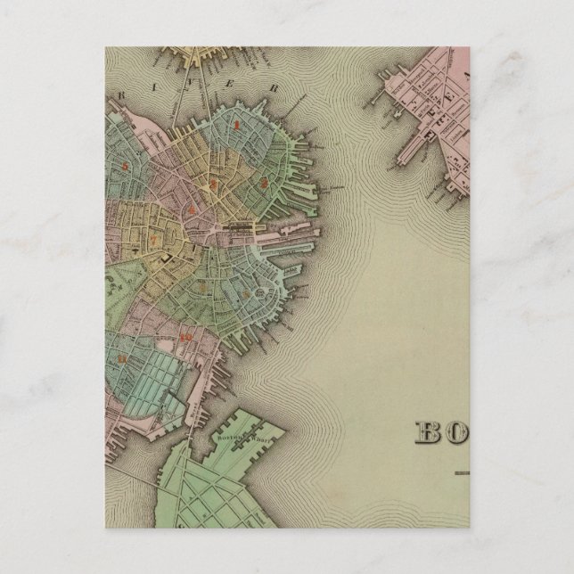 Carte Postale Boston (Devant)