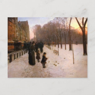 Carte Postale Boston Common à Twilight
