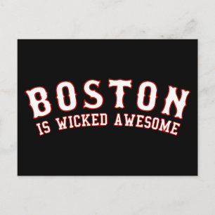 Carte Postale Boston est génial